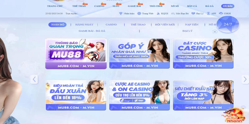 Những khuyến mãi hấp dẫn cũng là lý do để người chơi lựa chọn 